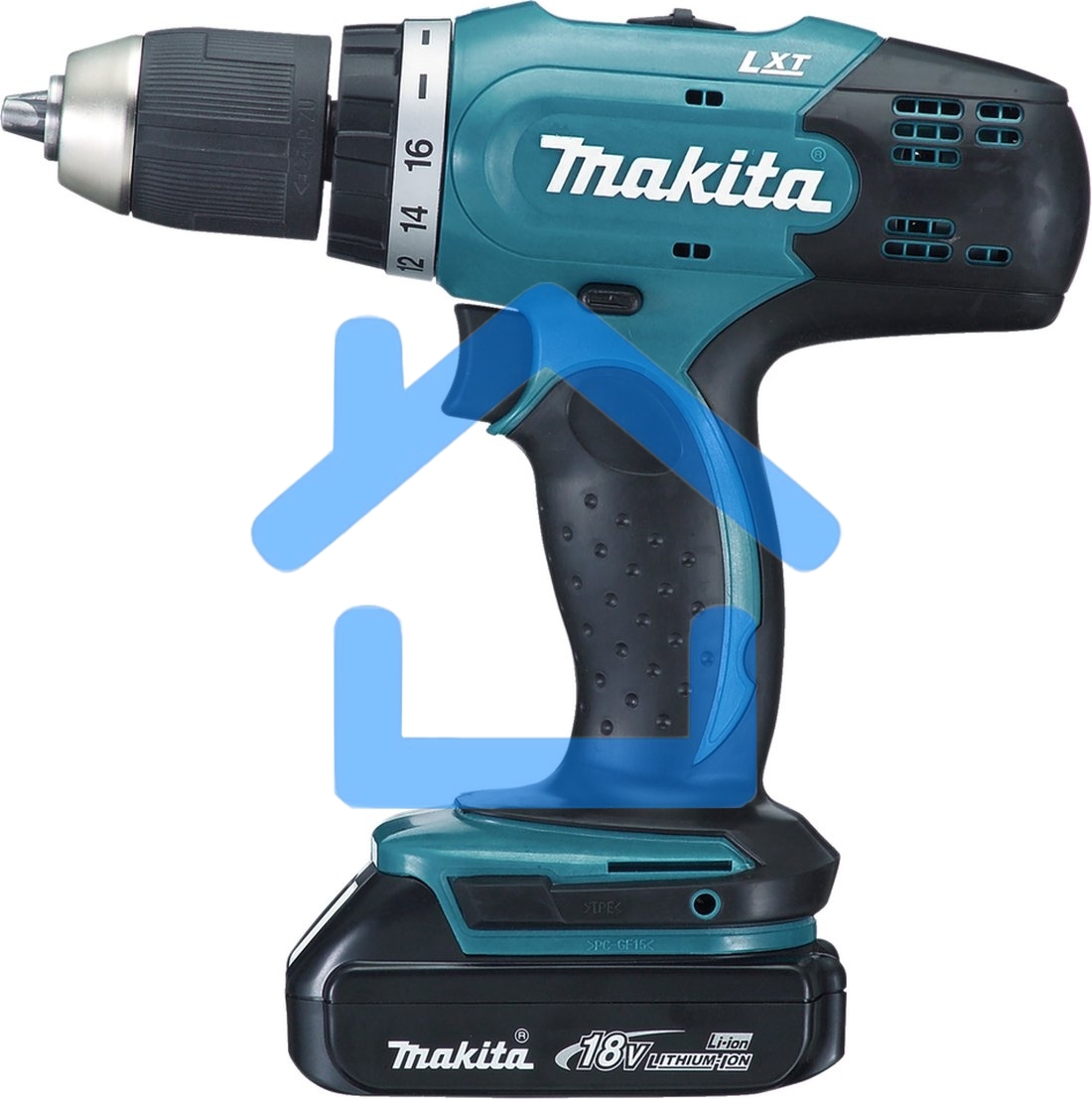 Дрель акк. MAKITA DDF453SYX5 (190497)18В 1х1.5Ач Li-ion БЗП