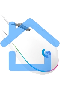 Мышь проводная Logitech G102 LIGHTSYNC белый, 8000 dpi, USB, кнопки - 6