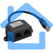 Адаптер-Y, 2 компьютерных порта