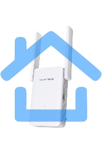 Повторитель беспроводного сигнала Mercusys ME70X AX1800 10/100/1000 белый (упак.:1шт)