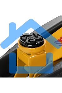 Домкрат гидравлический подкатной с фиксатором Denzel 2,8 т, 135-385 мм 51155