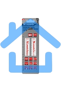 Полотна по металлу Matrix для сабельной пилы S922EF 125 / 1,4 мм, Bimetal, 2 шт., PRO