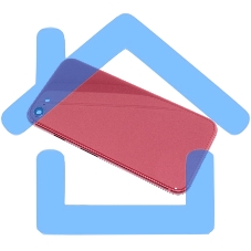 Задняя крышка (корпус) в сборе с рамкой для Apple iPhone SE3 красная