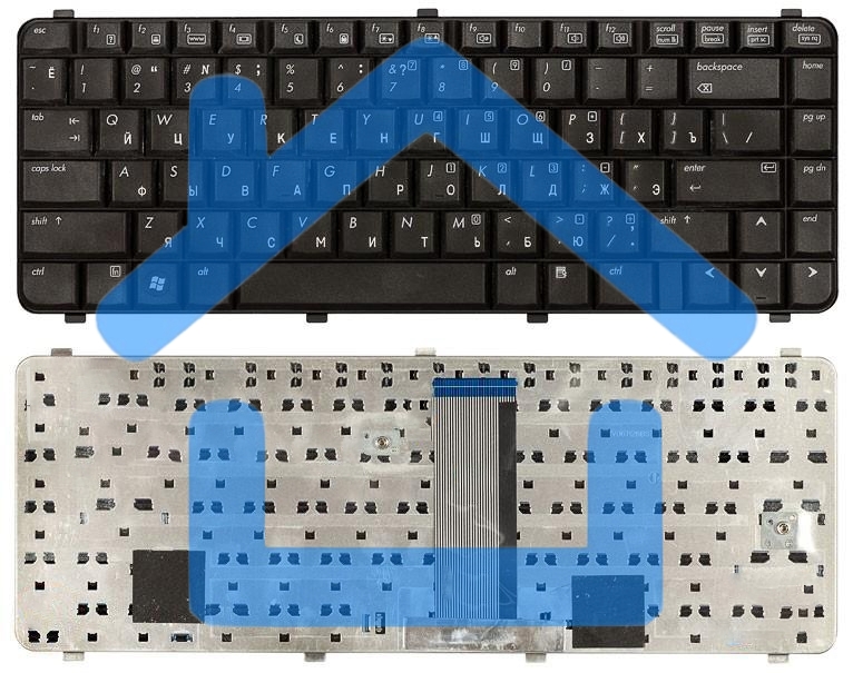 Клавиатура для ноутбука HP Compaq 510 515 610 615 черная