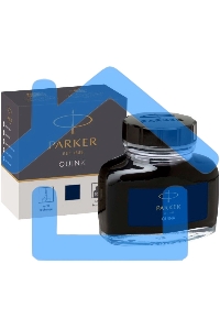 Флакон с чернилами Parker Quink Z13 (CW1950378) черный/синие чернила, 57мл для ручек перьевых