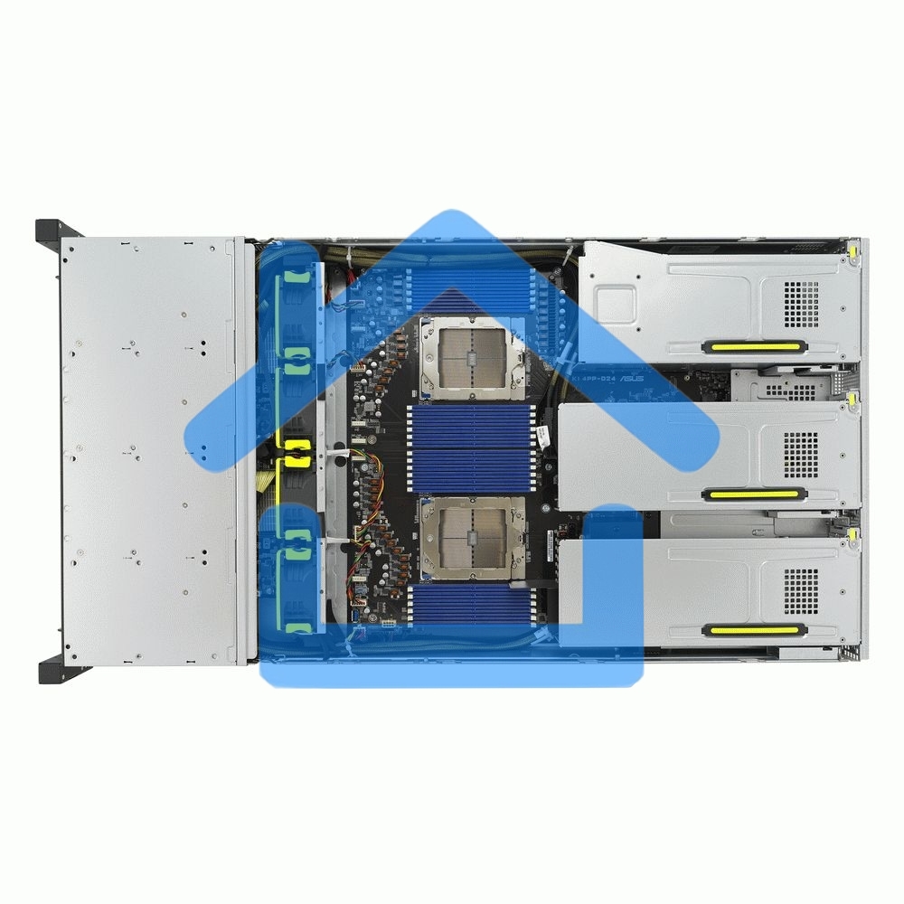 Серверная платформа Asus RS720A-E12-RS24U/10G/2.6kW/24NVMe/GPU