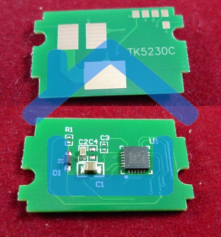 Чип для Kyocera Ecosys P5021cdn/M5521cdn (TK5230C) Cyan 2.2K (ELP, Китай)