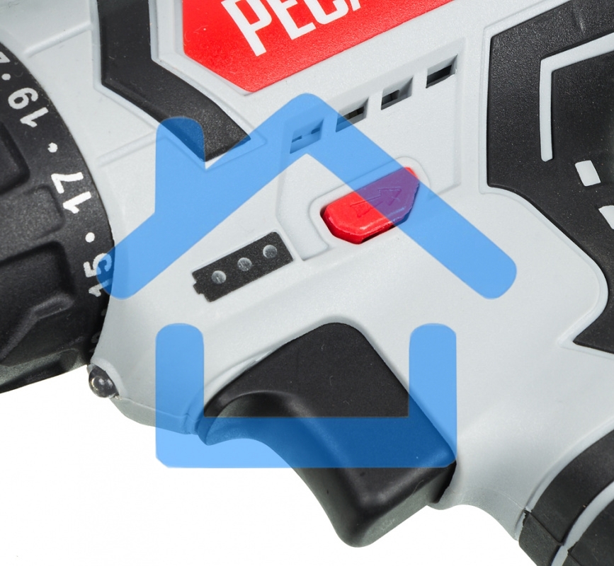 Дрель-шуруповерт Ресанта ДА-12-2ЛК 75/14/2, Аккумуляторная, 12В, 2 АКБ, Кейс