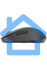 Мышь беспроводная Logitech Signature M650 L черный, 4000 dpi, радиоканал, Bluetooth, USB, кнопки - 5