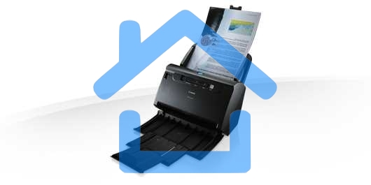 Сканер Canon DR-C240 (0651C003), протяжный, A4, CIS, 600x600 dpi, 45(30)ppm, ADF 60, Duplex Color, USB 2.0