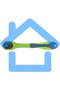 Ключ трещотка двухкомпонентная рукоятка 3/8