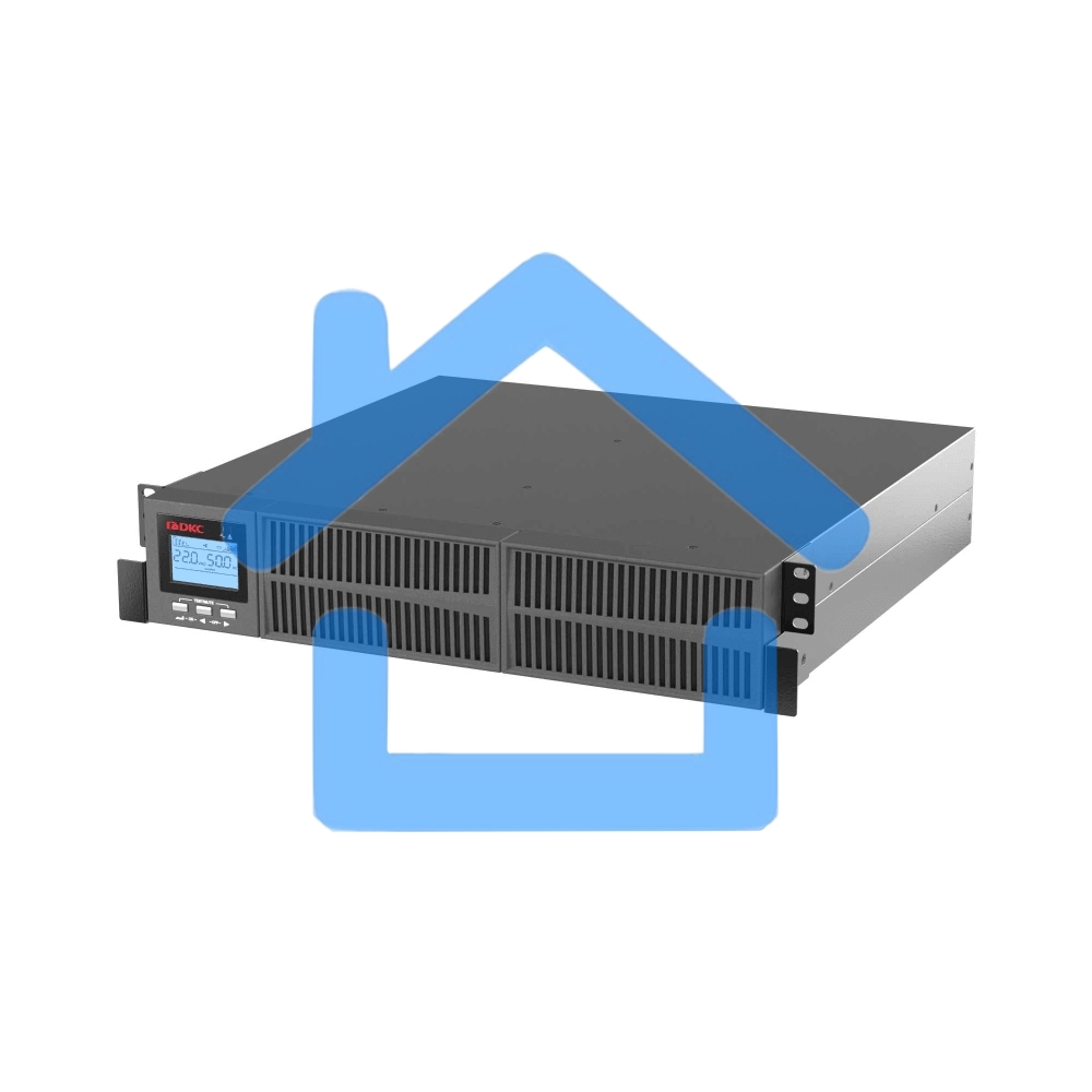 Источник бесперебойного питания Онлайн ИБП 1кВ.А 2х9А.ч IEC C13 (6) DKC SMALLR1A5I