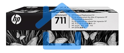Комплект для замены печатающей головки HP 711 C1Q10A для HP Designjet T120/T520
