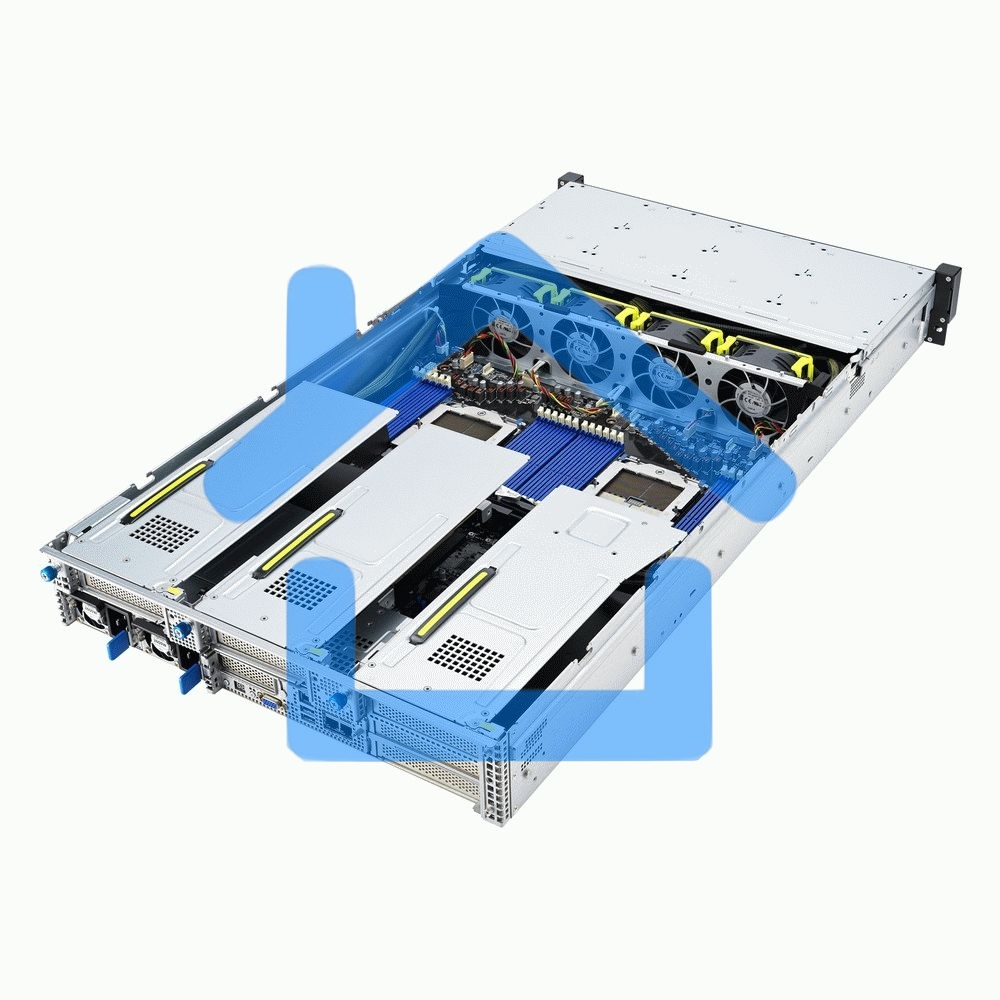 Серверная платформа Asus RS720A-E12-RS24U/10G/2.6kW/24NVMe/GPU