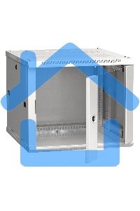 Шкаф ITK LINEA W 9U 600x600 мм дверь стекло, RAL7035