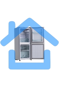 Холодильник OLTO RF-140C серебристый