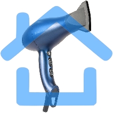 Фен Starwind SHD 6062 1800Вт черный/синий