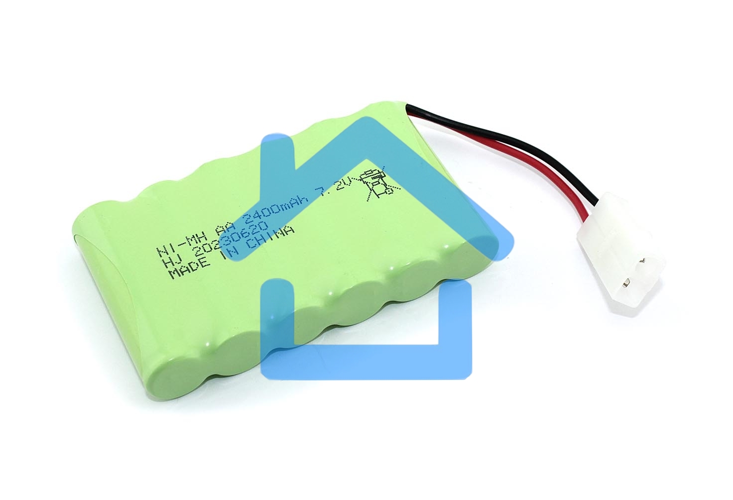 Аккумулятор Ni-Mh 7.2V 2400 mAh AA Flatpack разъем KET-2P