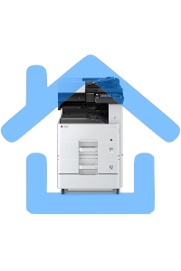 МФУ лазерное Kyocera Ecosys M4125idn (1102P23NL0), A3, ч/б, печ. до 25 стр/мин. (А4) до 12 стр/мин. (А3), скан. до 50 стр/мин., 1200 x 1200 dpi (печать) 600x600dpi (скан.), USB, RJ-45, NFC, Air Print, Mopria