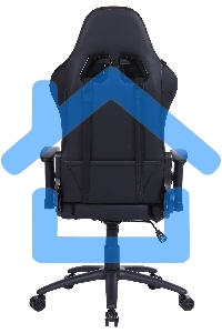 Кресло игровое Cactus CS-CHR-0099BLR черный/красный, сиденье черный/красный, эко.кожа, с подголов. крестовина металл, пластик черный