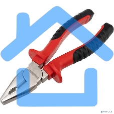 Плоскогубцы комбинированные Rexant 180 мм никелированные, двухкомпонентные рукоятки