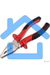 Плоскогубцы комбинированные Rexant 180 мм никелированные, двухкомпонентные рукоятки