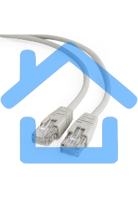 Патч-корд UTP Cablexpert PP12-50M кат.5e, 50м, литой, многожильный (серый) 15