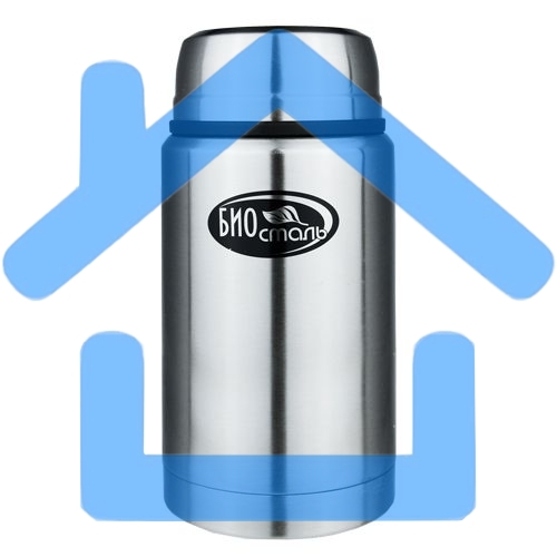 Термос BIOSTAL с широкой горловиной, суповой 0,75 л. С ЛОЖКОЙ