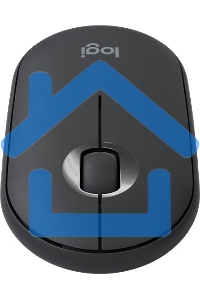 Мышь беспроводная Logitech Pebble M350 графитовый, 1000 dpi, радиоканал, Bluetooth, USB, кнопки - 3