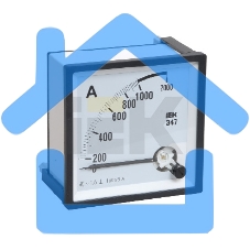 Амперметр ИЭК Э47 72х72мм 100/5А кл. точн. 1.5 IPA10-6-0100-E