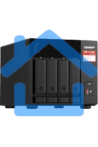Сетевое хранилище NAS Qnap TS-473A-8G 4-bay Ryzen V1500B