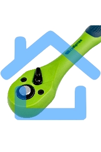 Ключ трещотка двухкомпонентная рукоятка 3/8