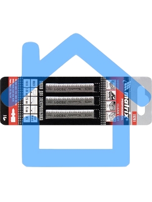 Полотна Matrix для электролобзика по дереву, 3 шт. T101B, 75x2,5мм, HCS Professional