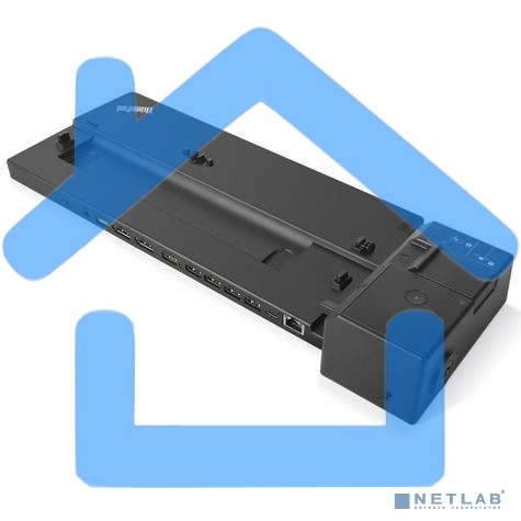 Док-станция Lenovo ThinkPad Basic Docking Station - 90W, 2xUSB 3.1, 2xUSB2.0,Gigabit Ethernet, 1xDP, 1x VGA,1xCombo Audio Port, DC-IN, Kensington slot, Key lock for L480, L580, T480, T480s, T580, X280, P52s, X1 Carbon G6