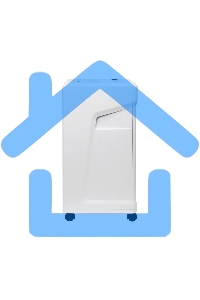 Шредер ГЕЛЕОС УМ26-5 (DIN P-5) фрагмент 1,9x10мм, 11 листов (70гр./м²), 26 литров, Уничт.скобы,скрепки,пл.карты,CD