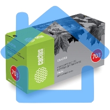 Картридж лазерный Cactus CS-C703 черный (2000 стр.) для Canon LBP2900/LBP3000