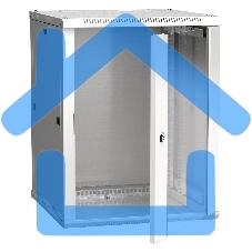 Шкаф ITK LINEA W 12U 600x600 мм дверь стекло, RAL7035