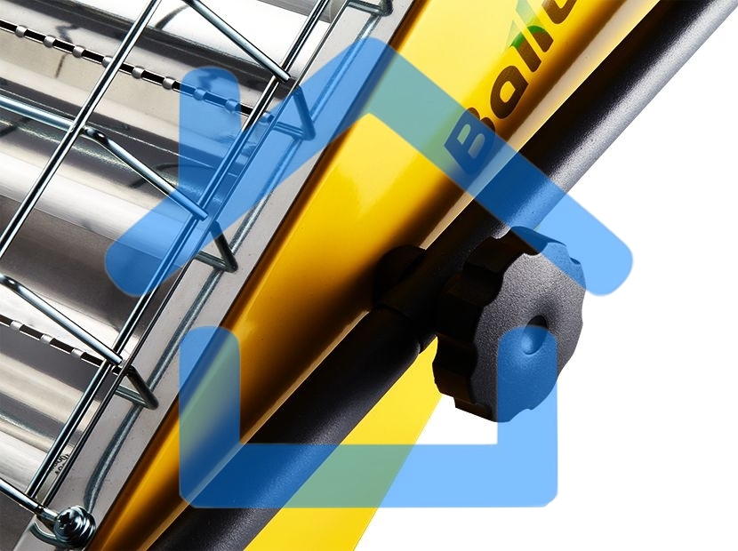 Обогреватель инфракрасный Ballu BIH-LM-3.0 желтый, кварцевый, 3000 Вт, 30 м2