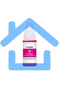 Чернила Canon GI-490M 0665C001 пурпурный для Canon Pixma G1400/2400/3400 (70мл)