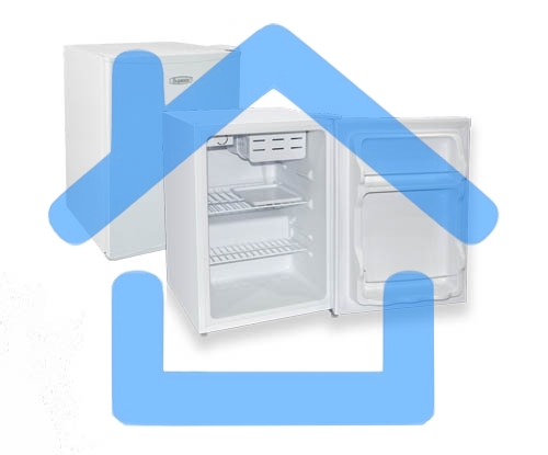 Холодильник Бирюса Б-70 белый однокамерный 66 л