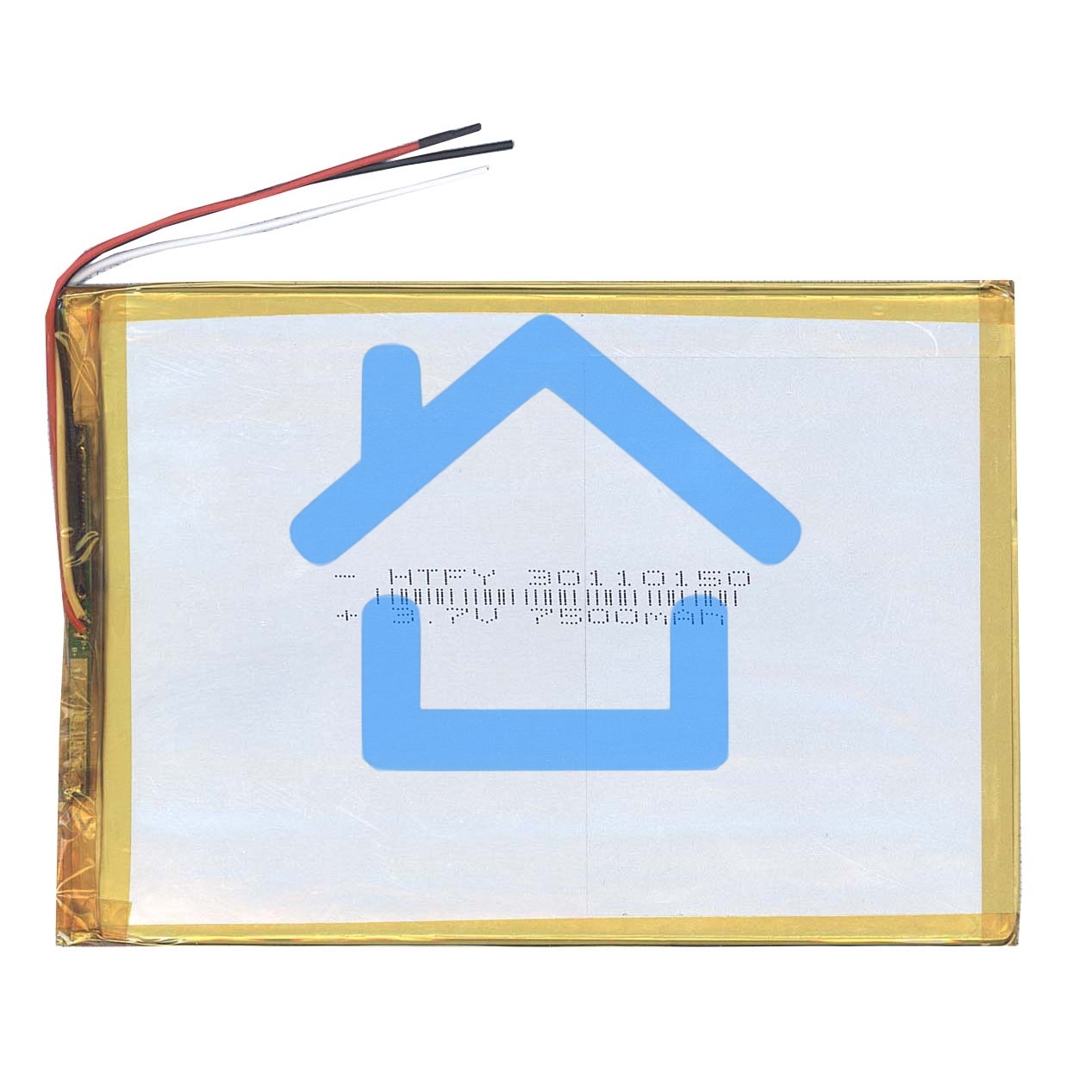 Аккумулятор Li-Pol (батарея) 3*110*150мм 3pin 3.7V/7500mAh