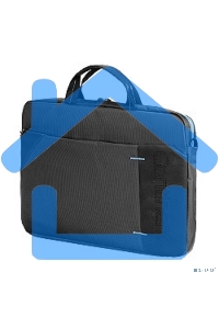 Сумка для ноутбука Сумка Continent CC-205Gb,(нейлон, серый, с голубой отстрочкой, 15,6'')