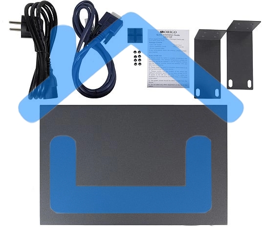 Коммутатор Managed L2 Switch 8x1000Base-T PoE, 2x1000Base-X SFP, PoE Budget 135W, RJ45 Console, 19