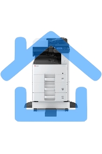 МФУ лазерное Kyocera Ecosys M4125idn (1102P23NL0), A3, ч/б, печ. до 25 стр/мин. (А4) до 12 стр/мин. (А3), скан. до 50 стр/мин., 1200 x 1200 dpi (печать) 600x600dpi (скан.), USB, RJ-45, NFC, Air Print, Mopria