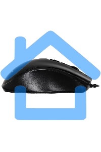 Мышь проводная Acer OMW020 черный, 1600 dpi, USB, кнопки - 4