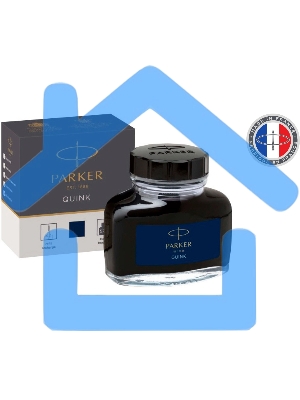 Флакон с чернилами Parker Quink Z13 (CW1950378) черный/синие чернила, 57мл для ручек перьевых