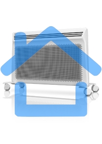 Конвективно-инфракрасный обогреватель Electrolux Air Heat 2 EIH/AG21500E белый, 1500 Вт, 20 м2, термостат, дисплей