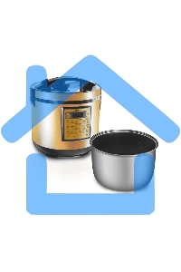 Мультиварка Centek CT-1495 черный 5.0л, 42 программы + Мультишеф черный/золотистый