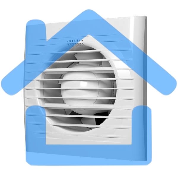 Вентилятор вытяжной осевой 125мм бел. ERA OPTIMA 5