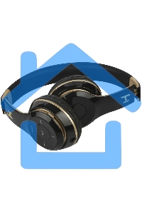 Наушники Harper HB-213 20-20000 Гц 88 дБ 32 Ом 200мА черный/золотой